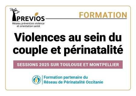 PREVIOS - Formation partenaire - Violences au sein du couple et périnatalité