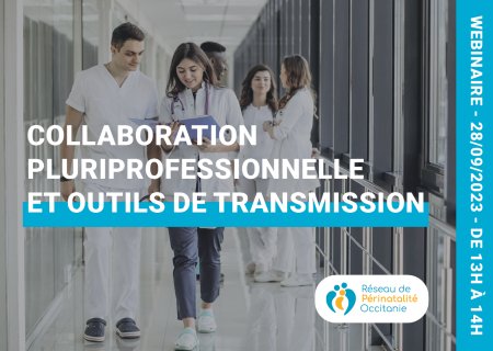 Webinaire - Collaboration pluriprofessionnelle et outils de transmission